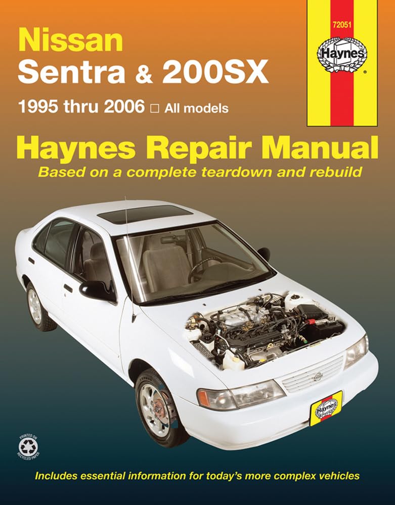 Nissan Sentra & 200SX: 1995 thru 2006: 95-06 (Haynes Repair Manual) von Cengage Learning