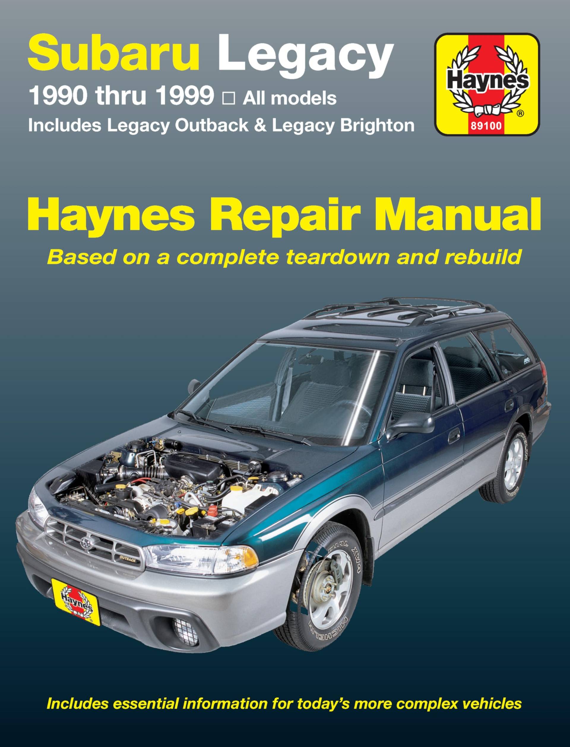 Subaru Legacy 1990 thru 1999: Includes Legacy Outback & Legacy Brighton (Hayne's Automotive Repair Manual) von Cengage Learning