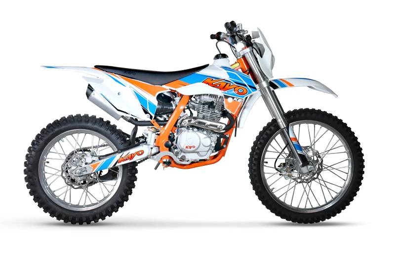 CENKOO K2 250cc Luftkühlung 21/18" Enduro Motocross Dirt Bike Weiß von Cenkoo