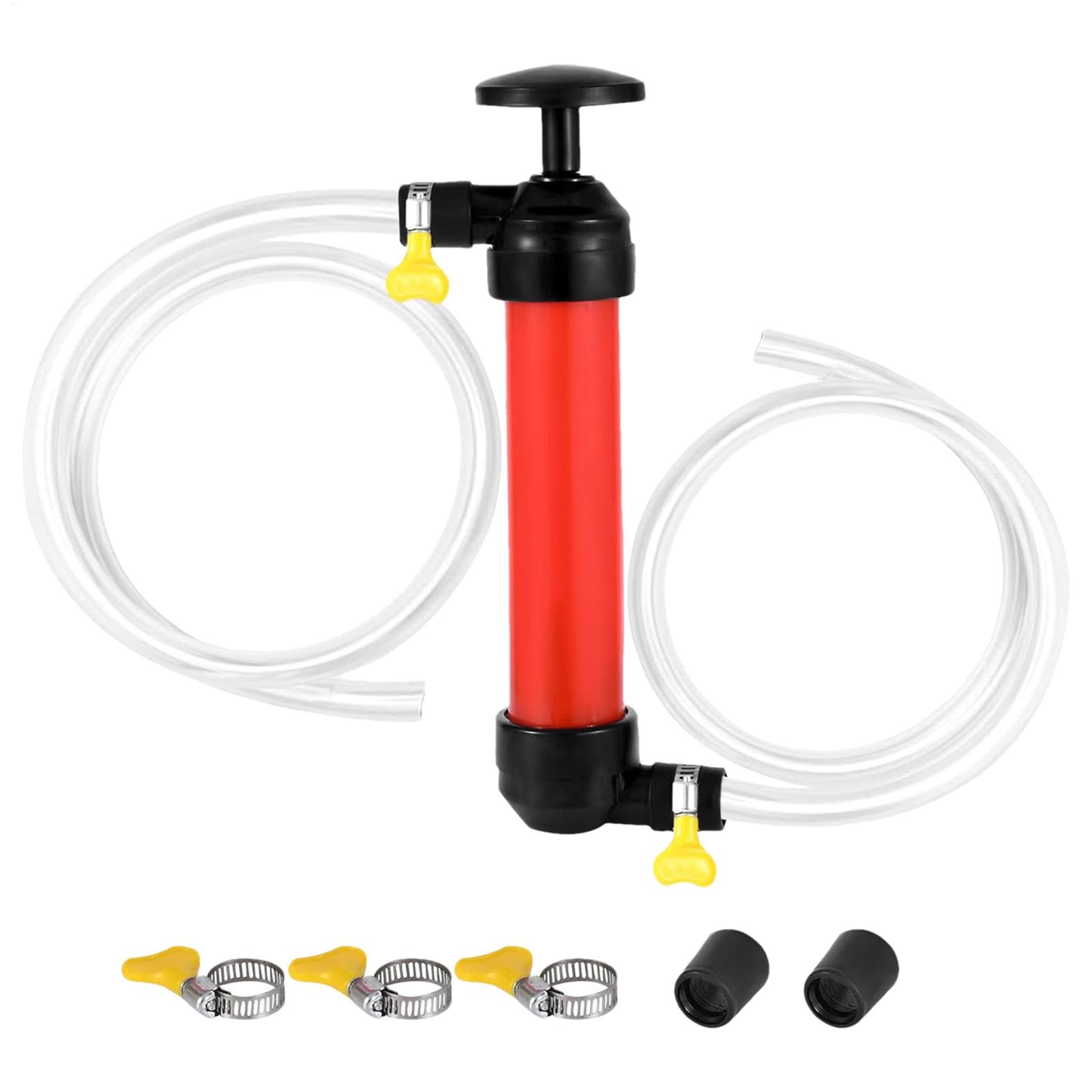 Manual Oil Removal Pump, Oil Extractor Pump, Fluid Extractor Pump, Portable Fluid Siphon Pumps for Engine Fluid Removal, High Compatibility Oil Pumps, 1.1x3.58 Inches for Home Repair and Travel Use von Ceprznvey