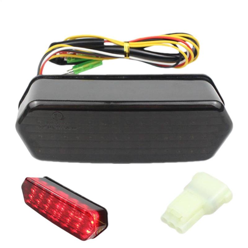 Motorrad Bremslicht Rücklicht LED Motorrad Bremslicht für mehr Sicherheit Links und Rechts Blinker für Motorrad für bessere Sichtbarkeit der Bremsen 5,71x3,94x2,36 Zoll von Ceprznvey