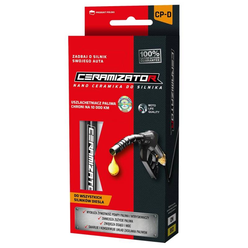 Ceramizator CP-D Keramik Schutz zu Allen Dieselmotoren Kraftstoffzusatz 10ml | Keramische Verschleißschutz | Ceramic Additive Diesel Motor | Ceramik Zusatz | Car Protect von Ceramizator