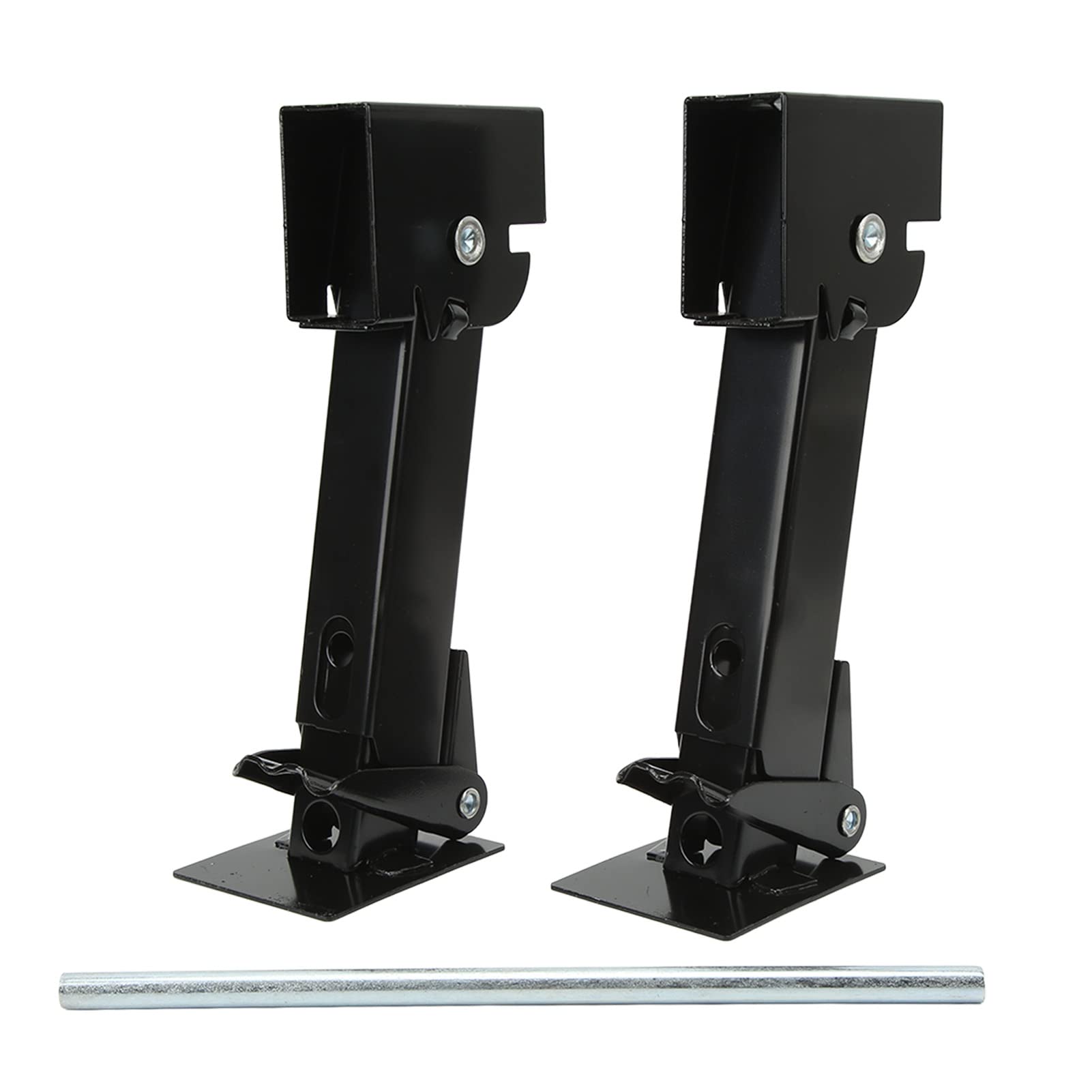 2PCS Stabilisatorbeine mit verstellbaren Handkurbeln, 1000lb verstellbare Teleskop-Abstellstützen, 290mm Stabilisatorheber Teleskop verstellbare Schwenkbeine von Cerlingwee