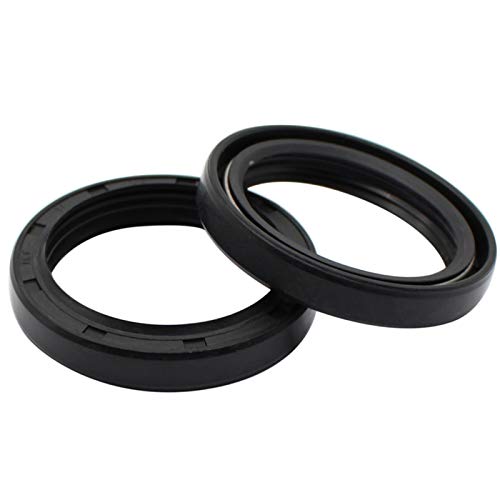 41 * 53 * 8/10 Motorrad Teil Gabel Dämpfer Öl Dichtung for KAWASAKI KX125 KX 125 KX250 KX 250 KX500 KX 500 1990 (Color : Oil Seal) von ChAusa