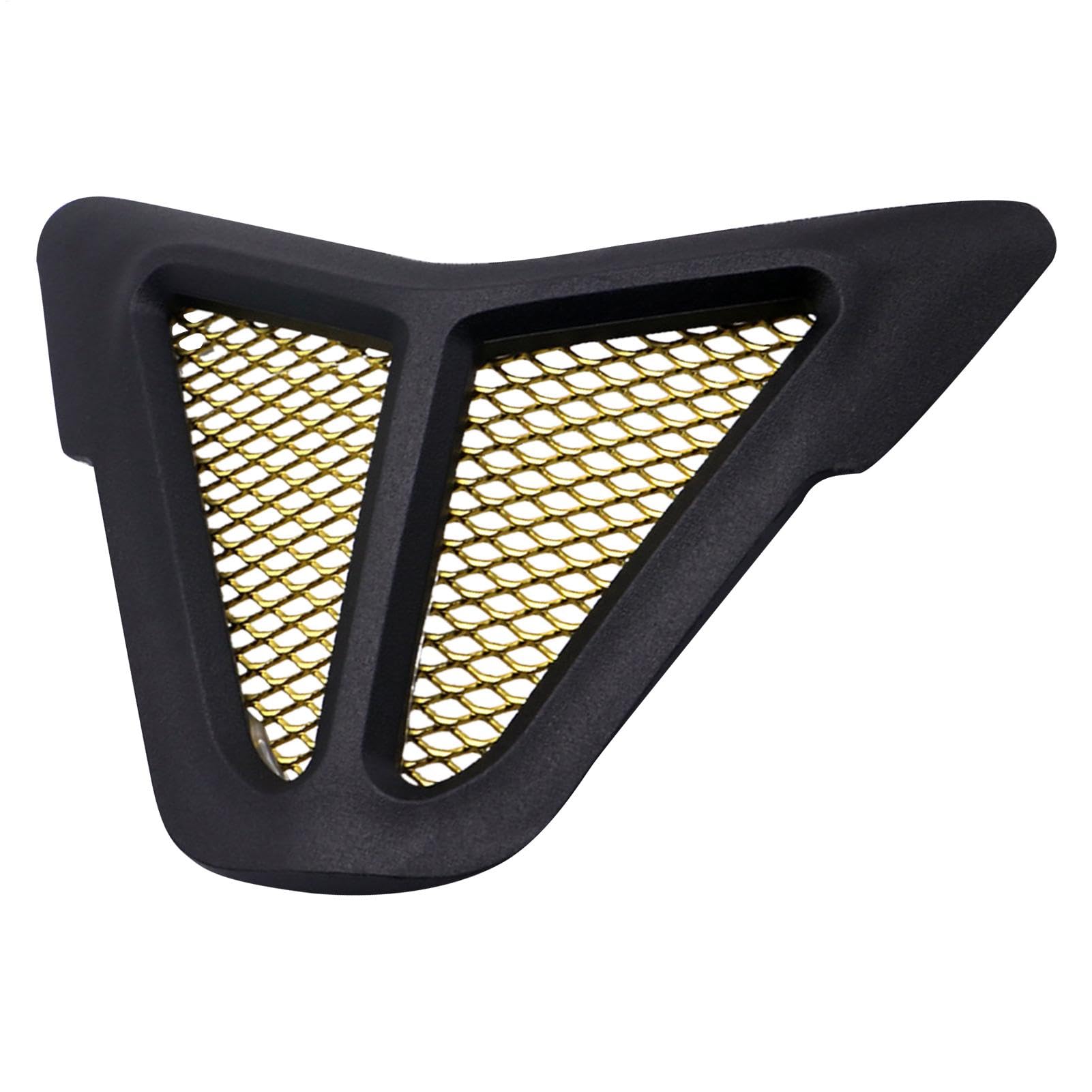 Chaies Motorrad -Scheinwerferschutz, Motorradlufteinlassgitterschutz - Frontverkühlung gegrillte Lufteinlassguard,Professionelle Motorrad -Ersatzteile für Mesh Inlet Protection Decor von Chaies