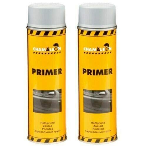 Chamäleon Füller 1K Spray Grau 2X 500ml Grundierung Primer Korrosionsschutz von Chamäleon