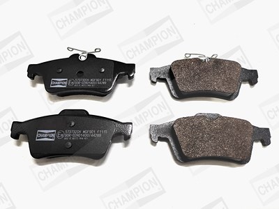 Champion Bremsbelagsatz, Scheibenbremse [Hersteller-Nr. 573732CH] für Cadillac, Ford, Jaguar, Mazda, Opel, Saab, Toyota, Vauxhall, Volvo von Champion