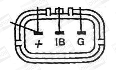 Champion Zündspule [Hersteller-Nr. BAEA079E] für Nissan, Renault von Champion