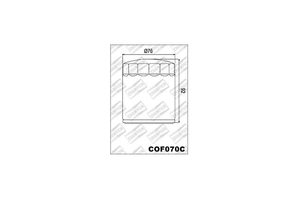 Filter lfilter COF070C von Champion