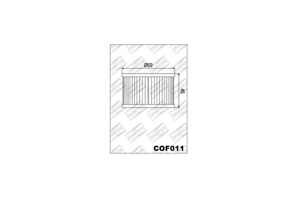 Filter lfilter X 304/COF011 von Champion