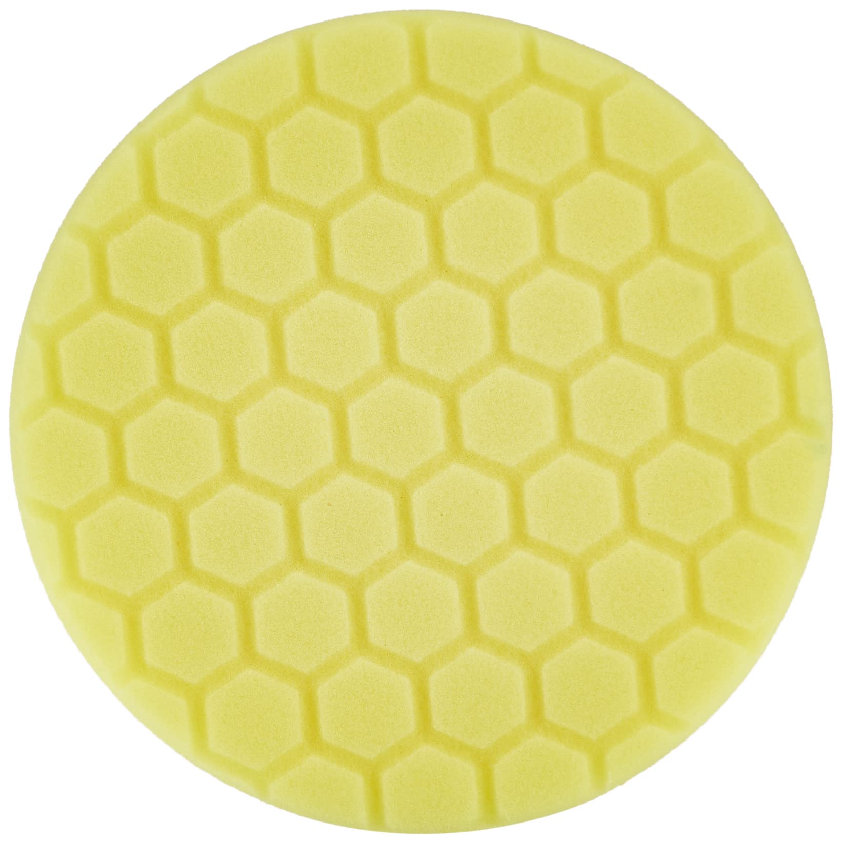 Chemical Guys BUFX_101HEX6 BUFX_101_HEX6 Hex-Logic Schweres Schneidpad, Gelb (16,5 cm Pad für 15,2 cm Trägerplatten) von Chemical Guys