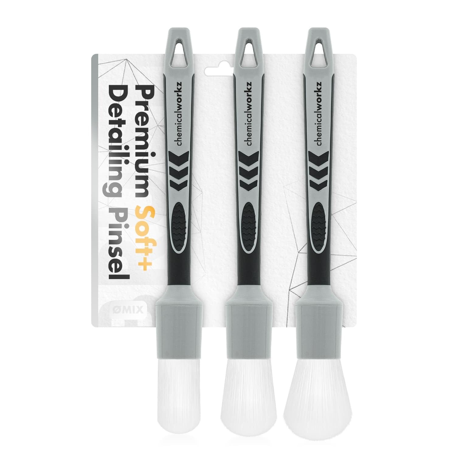 Chemicalworkz® White Soft Detailing Pinsel Set von Chemicalworkz