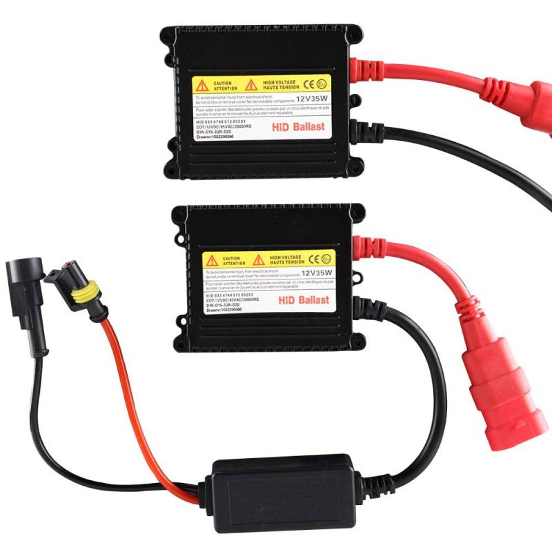 Chemini 12 V. Das HID-Vorschaltgerät 35 W ersetzt das Digitale Vorschaltgerät, ultradünn, Universal H1 H3 H7 H8 H9 H11 9005 9006 H4 D2S, D2C, D2R, Ersatzvorschaltgerät für HID-Xenon-Umrüstsatz von Chemini