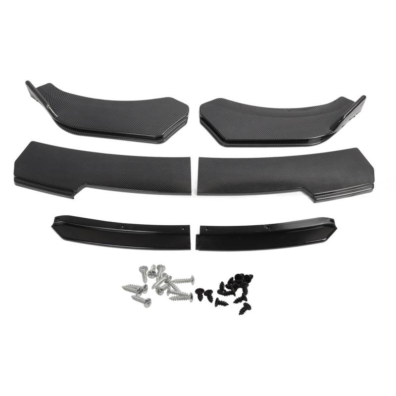 150cm Front Bumper Lip Separator - Enhance Stability and Aerodynamics for Corolla (Black Lip) von ChengyuWei