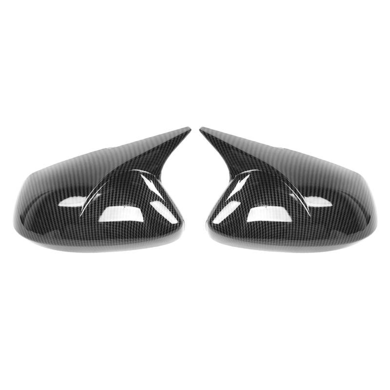 ABS Material Side Mirror Cover for Corolla Sedan/Hatchback - Protective, Temperature Replacement (Carbon Fiber Style) von ChengyuWei