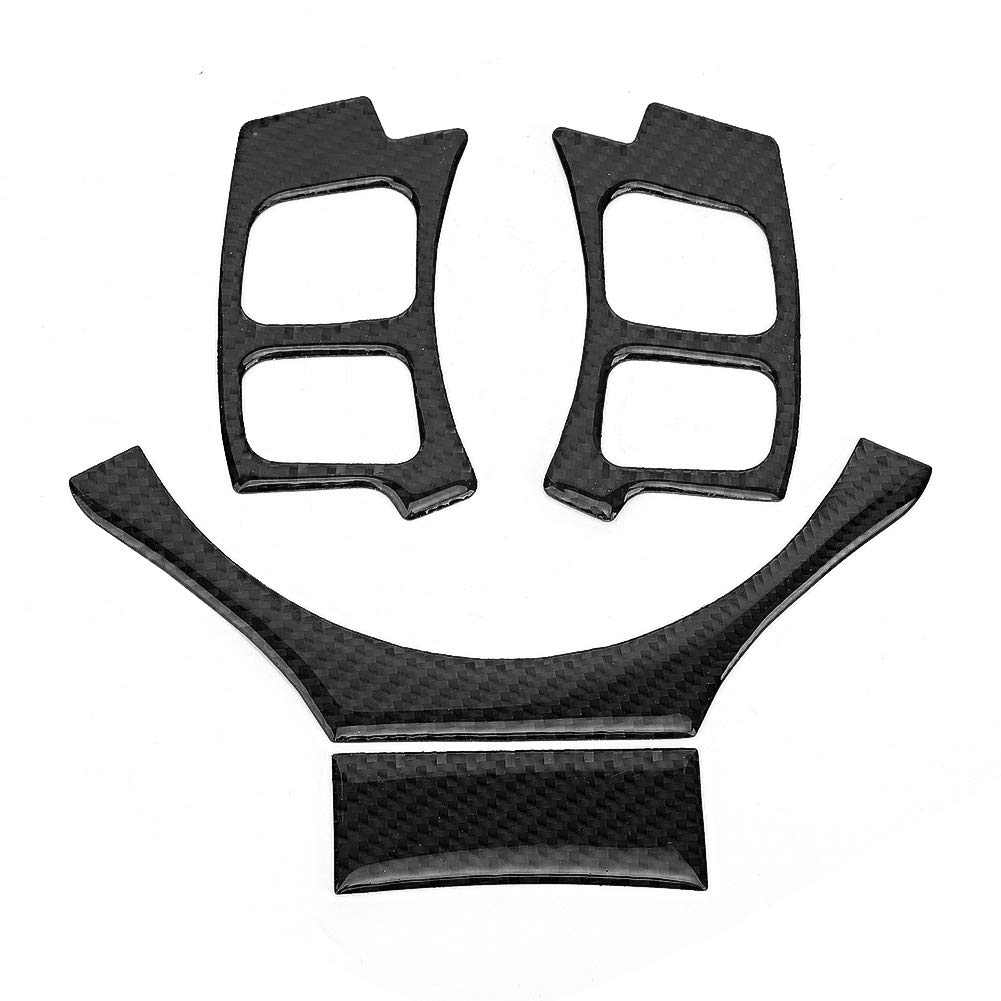 - Carbon Fiber Steering Wheel Trim Cover Set for Luxury Car Owners - Fits 2014-2018 (C) von ChengyuWei