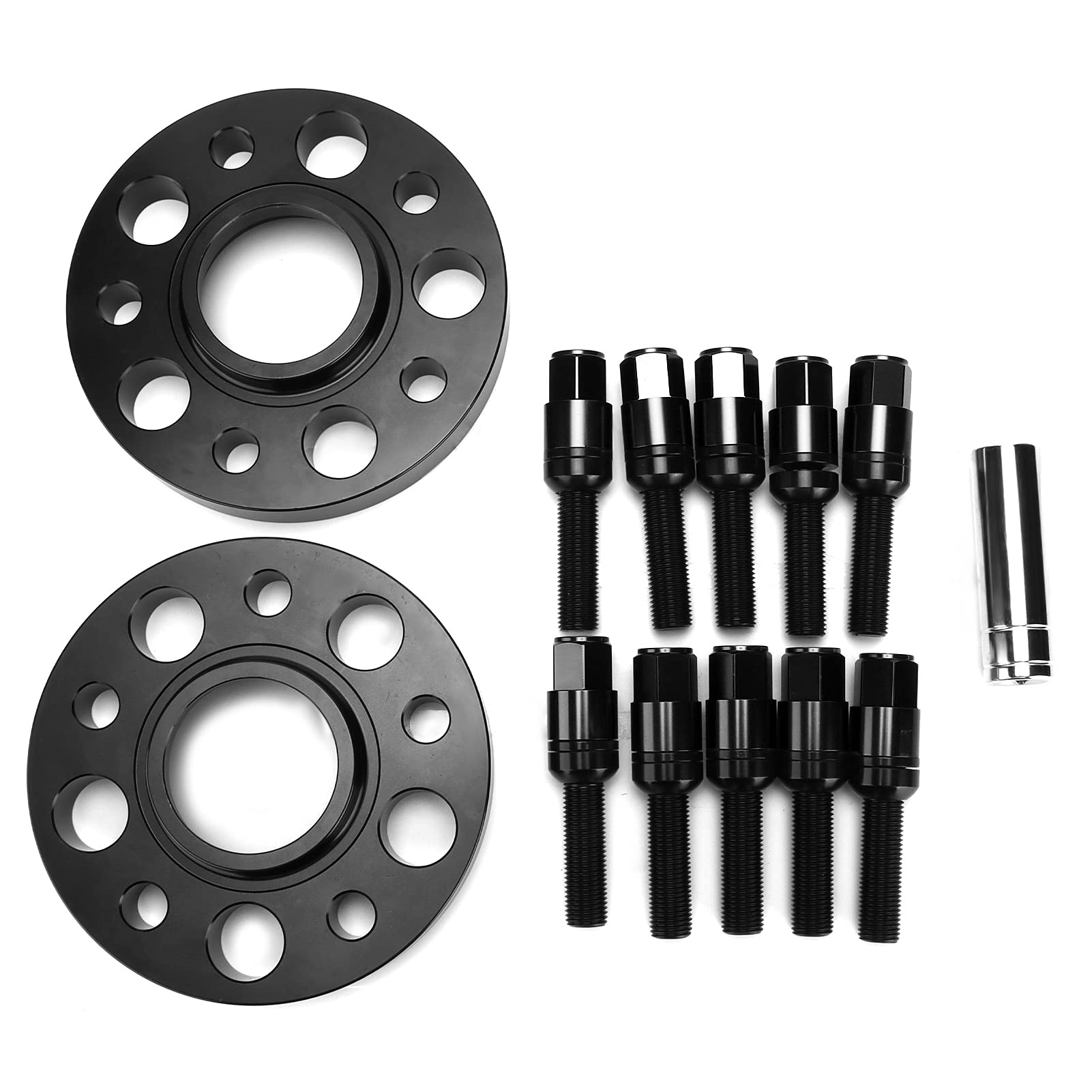 ChengyuWei 20-mm-Spurverbreiterungssatz für verbesserte Stabilität – passend für die CL-Klasse, ideal für Auto-Enthusiasten (Black) von ChengyuWei