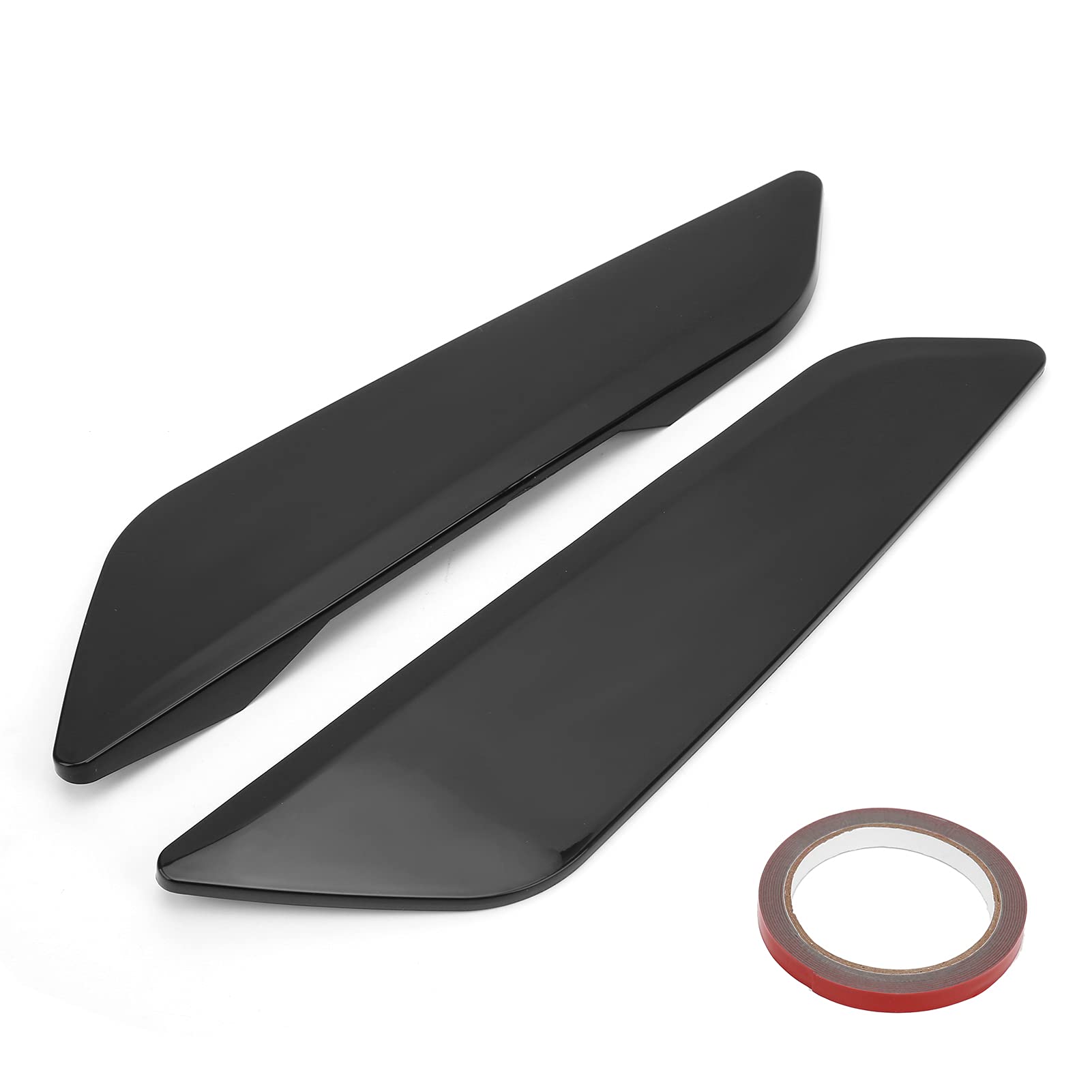 Excellent Quality ABS Mudguard Side Vent Cover for 5 Series G30 Luxury Car Accessories 2017-2020 (A Black) von ChengyuWei