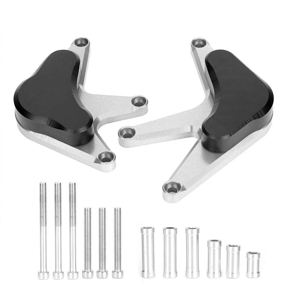 Gehäuseschieber aus Aluminiumlegierung mit Kollisionsschutz für CBR1000RR 2008–2012 – Verbessern Sie das Erscheinungsbild und Ihr Motorrad (Silver) von ChengyuWei