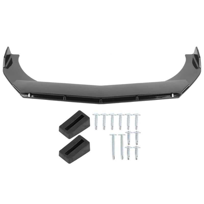 Universal 3pc Front Bumper Lip Spoiler Kit - Aerodynamic ABS Protection for Sporty Cars von ChengyuWei