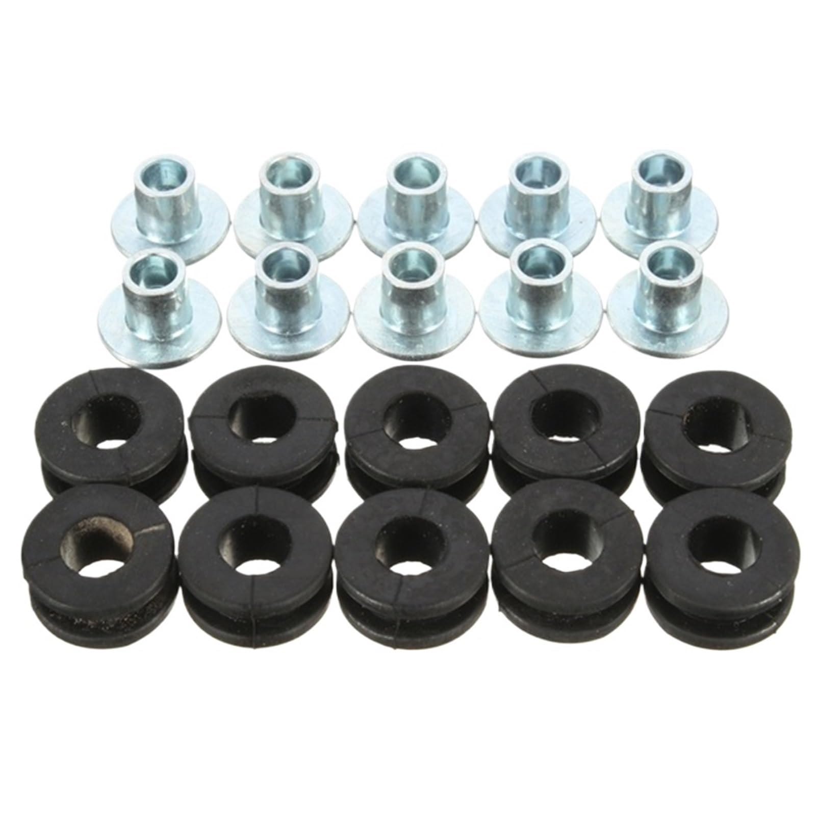 10 Stück/Satz Motorrad Gummidichtungen Bolzen Sortiment Kits Shock Bushing Kit von Chenhj