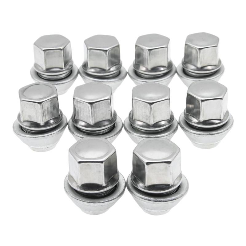 10 Stück 19MM Schraube Lug Bolzen Reifen Mutter Alloy Stahl Rad M12x1.5 von Chenhj