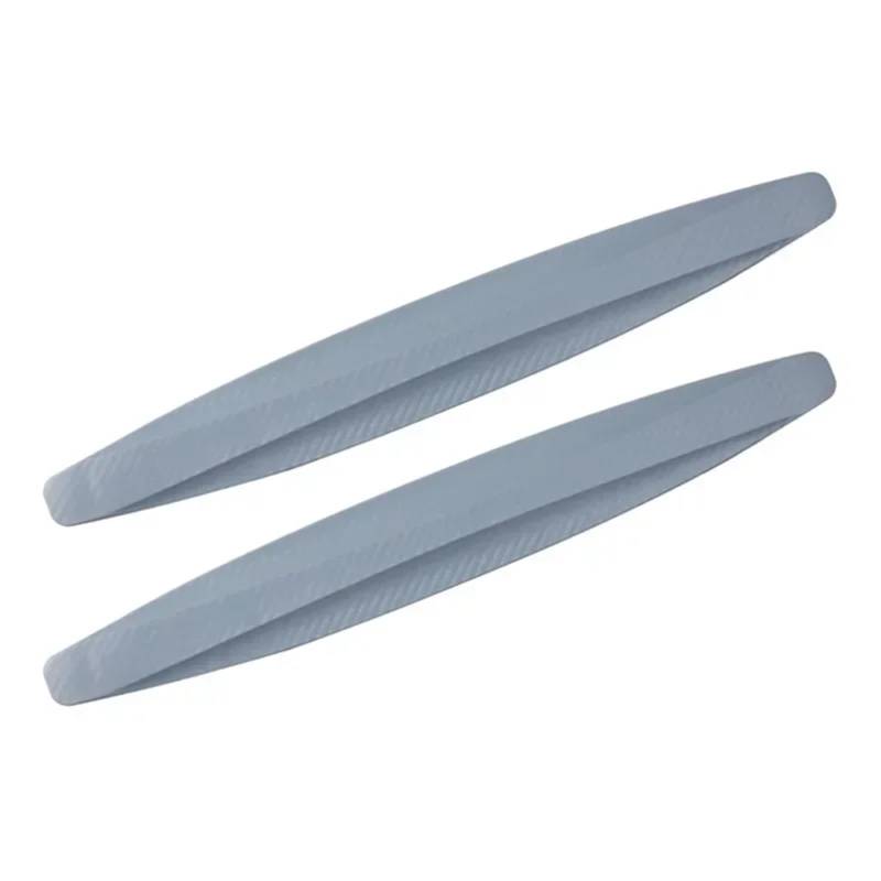 2 Stücke Auto Stoßstangenschutz Streifen Schutz Eckenschutz Streifen Kratzschutz Crash Blade Antikollision Auto Zubehör(1 Pair Gray) von Chenhj