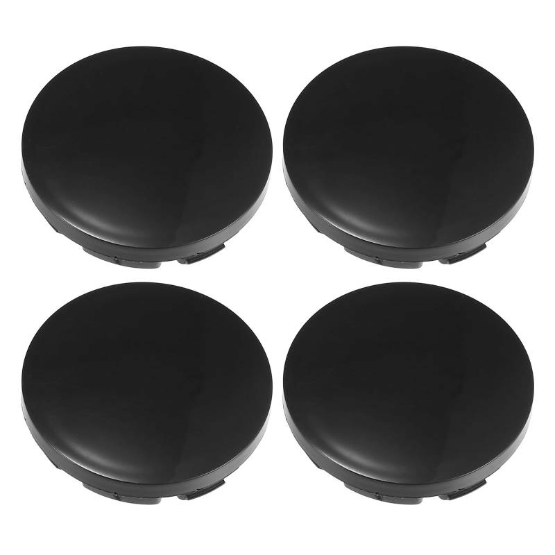 4 Stücke 5JA601151A Auto Rad Reifen Center Hub Caps Abdeckung Schwarz 56mm Durchmesser 8 Clips Rad Centric Caps von Chenhj