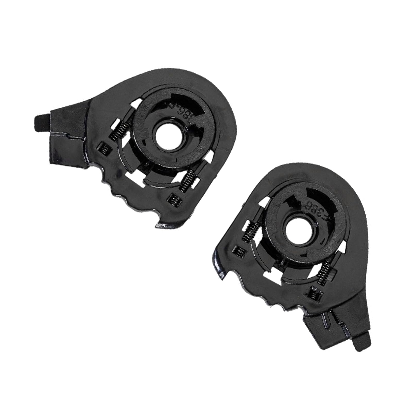 Chenxi Studio 1 Paar Motorradhelme Objektivvisiere Clip Shield Lock Visiere Fixierung Reparatursätze Grundplatte für FF325 370 386 394 von Chenxi Studio