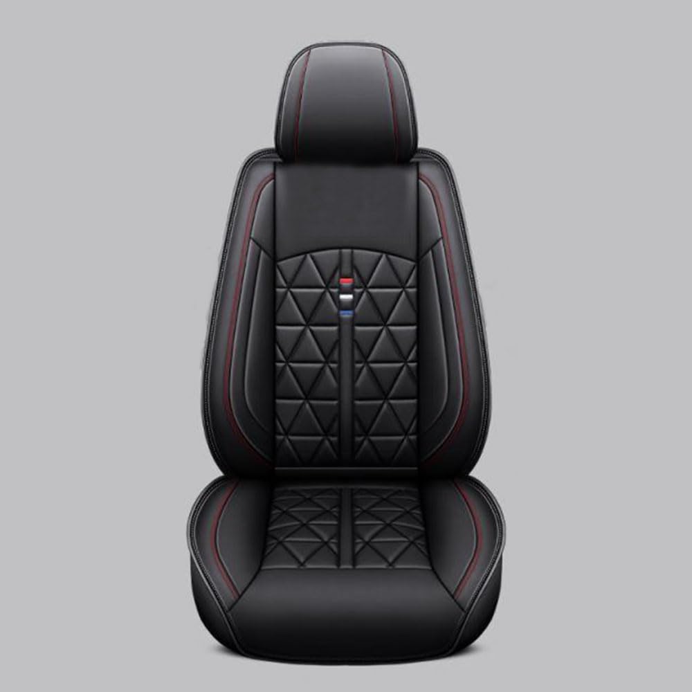 Autositzbezüge Auto Vordersitz 2 Stück Set, Autositzbezüge Leder Universal Set, Geeignet Für Jeep Renegade Compass Cherokee Grand Cherokee von Chifeng