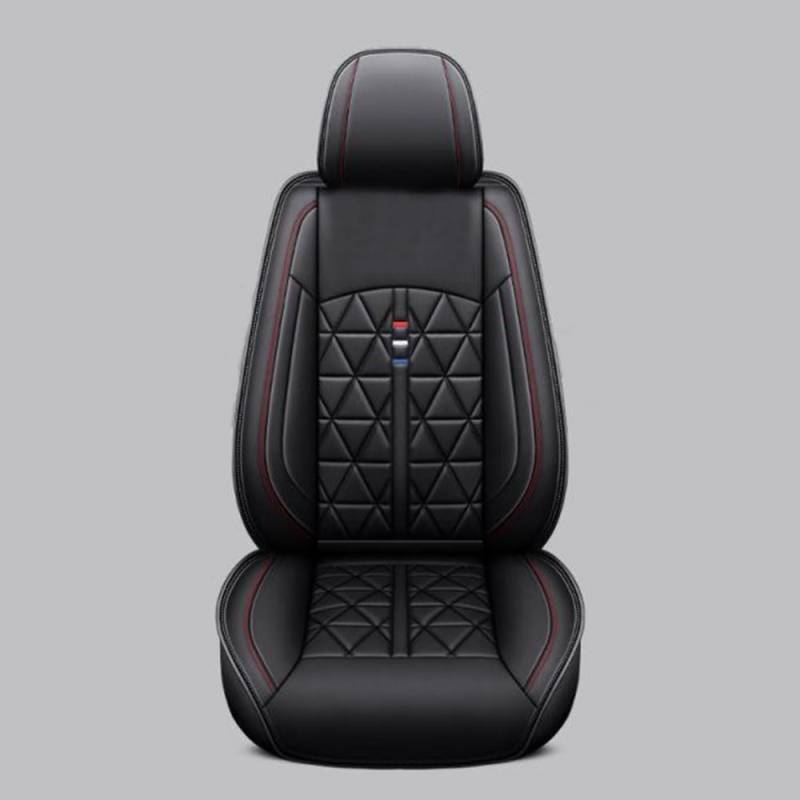 Autositzbezüge Auto Vordersitz 2 Stück Set, Autositzbezüge Leder Universal Set, Geeignet Für Jeep Renegade Compass Cherokee Grand Cherokee von Chifeng