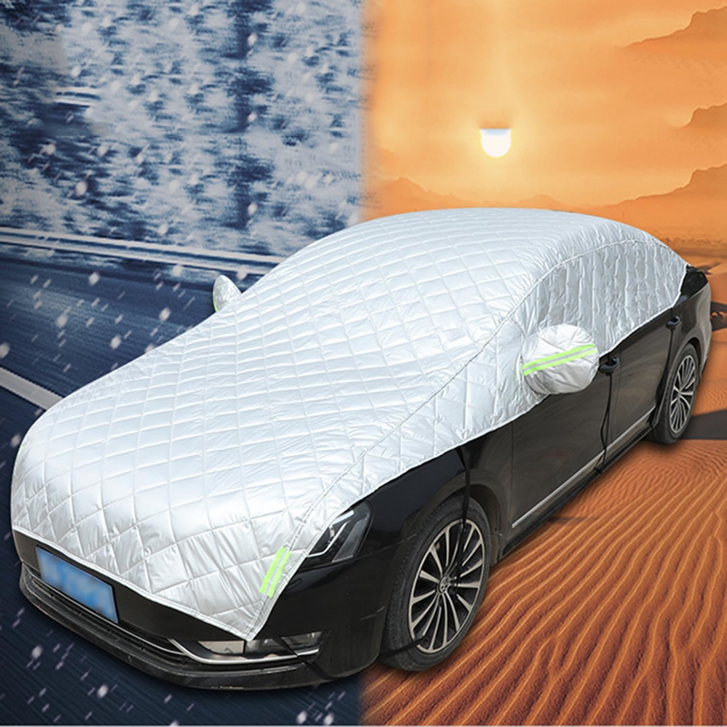 Auto-Hagelschutz-Schutzhülle für 𝖠𝗎𝖽𝗂 A1 Sportback Dicke Hagelabdeckung,Hageldecke für Auto Outdoor Indoor Sonnensicher Staubdicht wasserdichte UV Schutz von Chihen