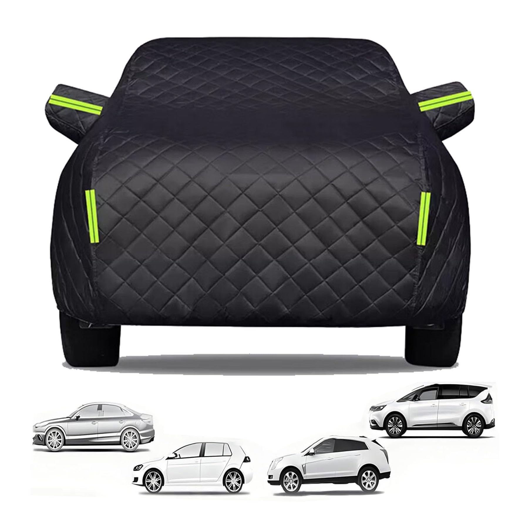 Autoabdeckung Outdoor für 𝖠𝗎𝖽𝗂 A6 C7 Avant Kombi 2011–2024 Autoabdeckung Gegen Hagel,Atmungsaktiv Hagelsichere Autoabdeckung Sonnensicher Staubdicht,Dicke Custom Car Cover von Chihen