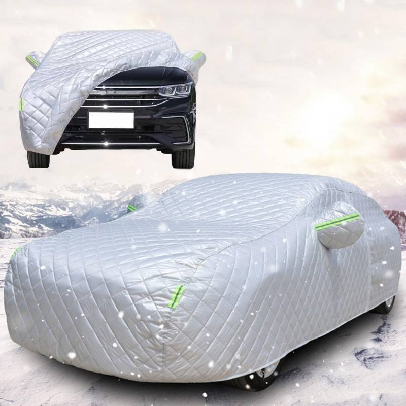 Dicke Autoplane Winter für 𝖠ixam 𝖢oupe Autoabdeckung Hagelsichere,Tragbare Faltgarage Auto,Hagelschutzplane Auto Atmungsaktiv Custom Car Cover von Chihen