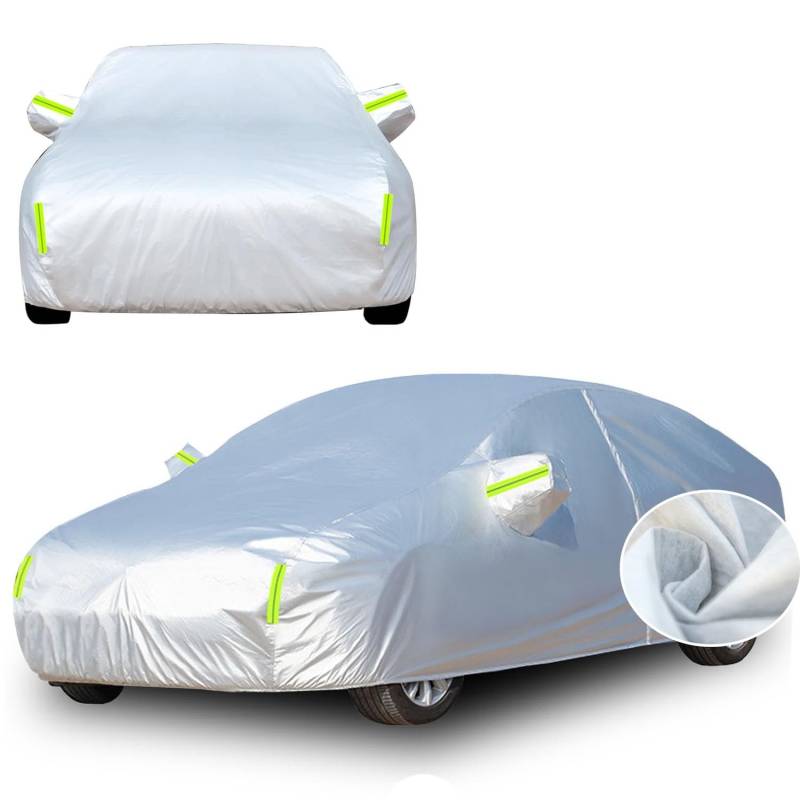 Winter Sommer Auto Abdeckplane für 𝖫and 𝖱over 𝖱ange 𝖱over P38 1994-2002 Autoabdeckung,Atmungsaktive Vollgarage Staubdicht Wasserdicht Autohülle Car Cover Reißfest Und Langlebig(Color:Y,Size:431) von Chihen