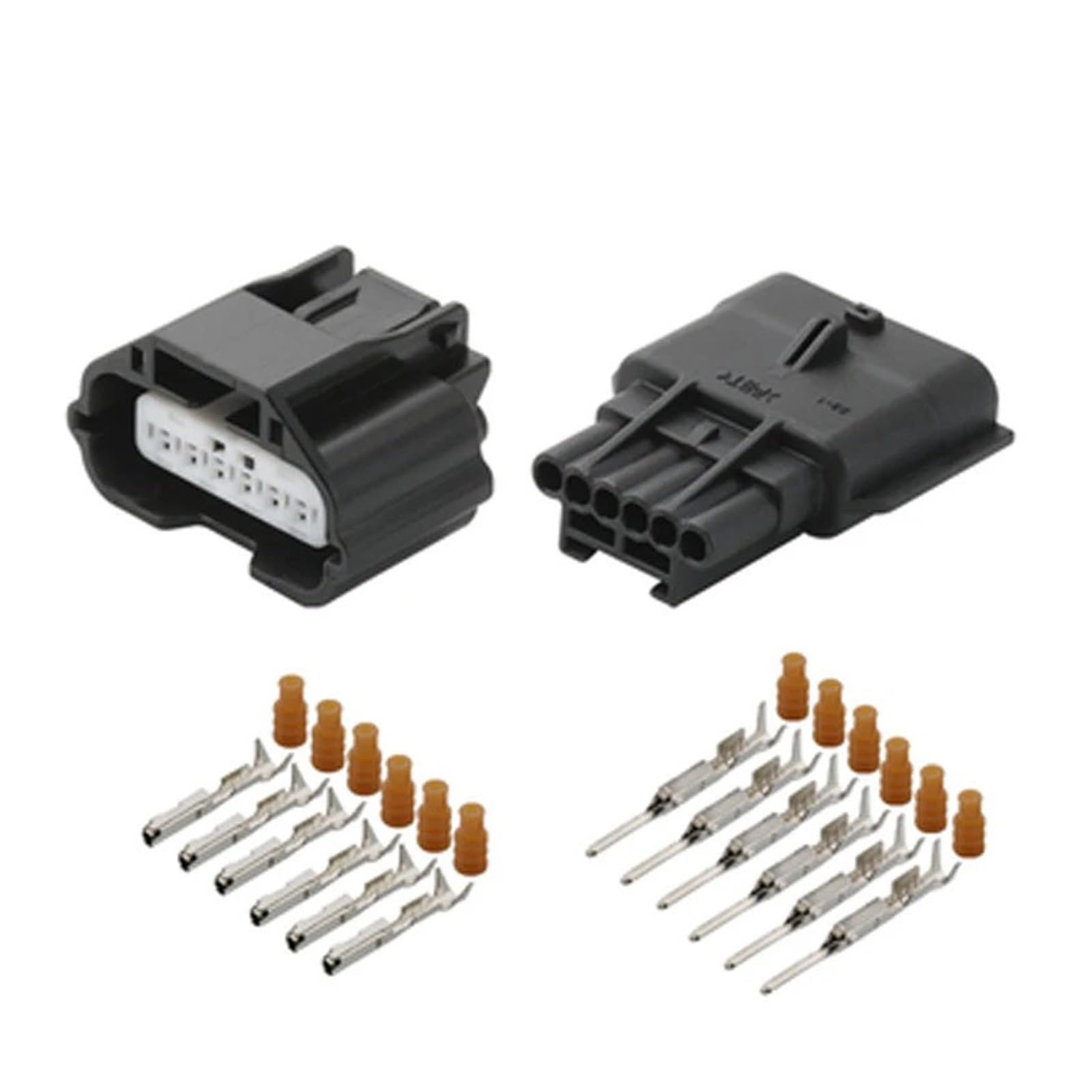 ChunLK 1/5/10/20 Sets 6 Pin Pedal Automobil Wasserdicht Elektronische Drossel Stecker 7283-8850-30(6p Female Male,10 Sets) von ChunLK