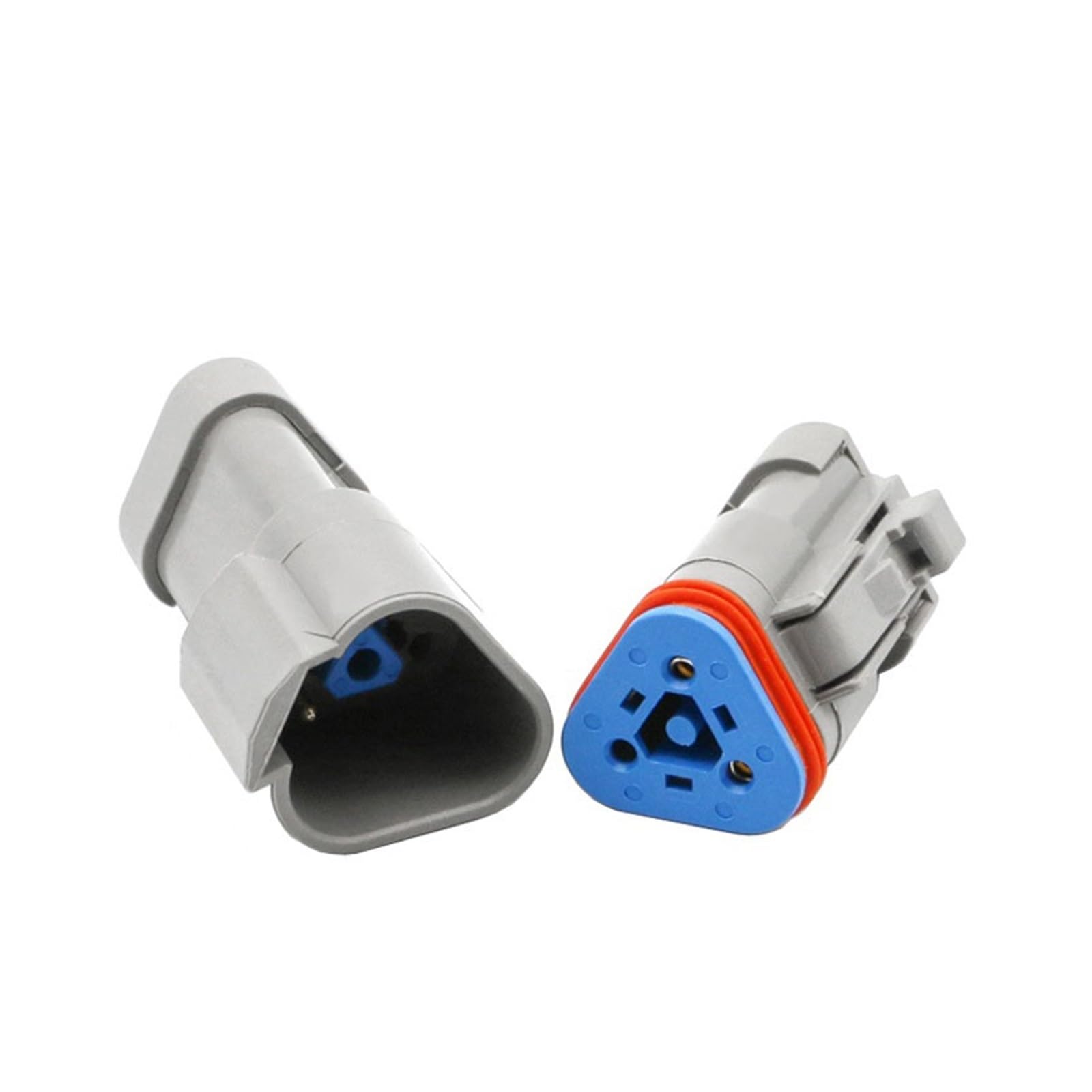 ChunLK 1/5/10 Sets 3 Pin Umweltschutz IP68 DT04-3P-P006 DT06-3S-P006 Stecker mit 120 Ohm Widerstand(3p Female Male,1 Set) von ChunLK