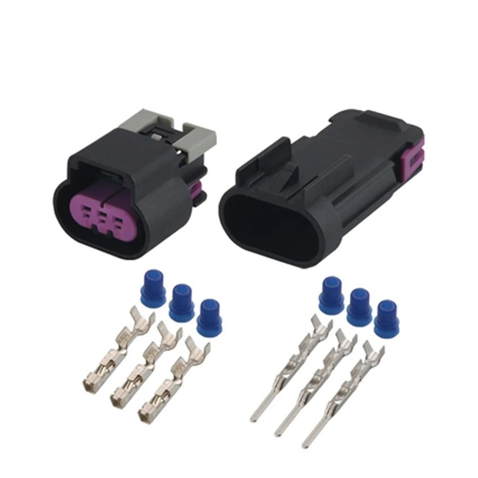 ChunLK 1 Set 2/3/4/6/8/10 Pin GT Gaspedal Position Sensor Gaspedal Automobil Wasserdicht Männlich Weiblich Stecker(3p Female) von ChunLK