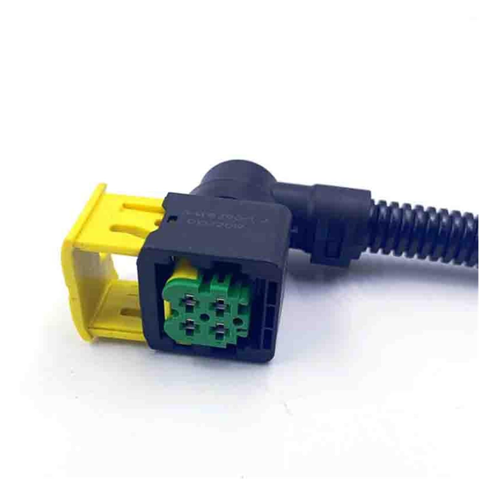 ChunLK 1 Stück 4-poliger Auto-Heck-Nitrox-PM-Partikelsensor, elektronischer Stecker, Kabelbaum 3-1418390-1 2-1418390-1(Green,10 Pcs) von ChunLK