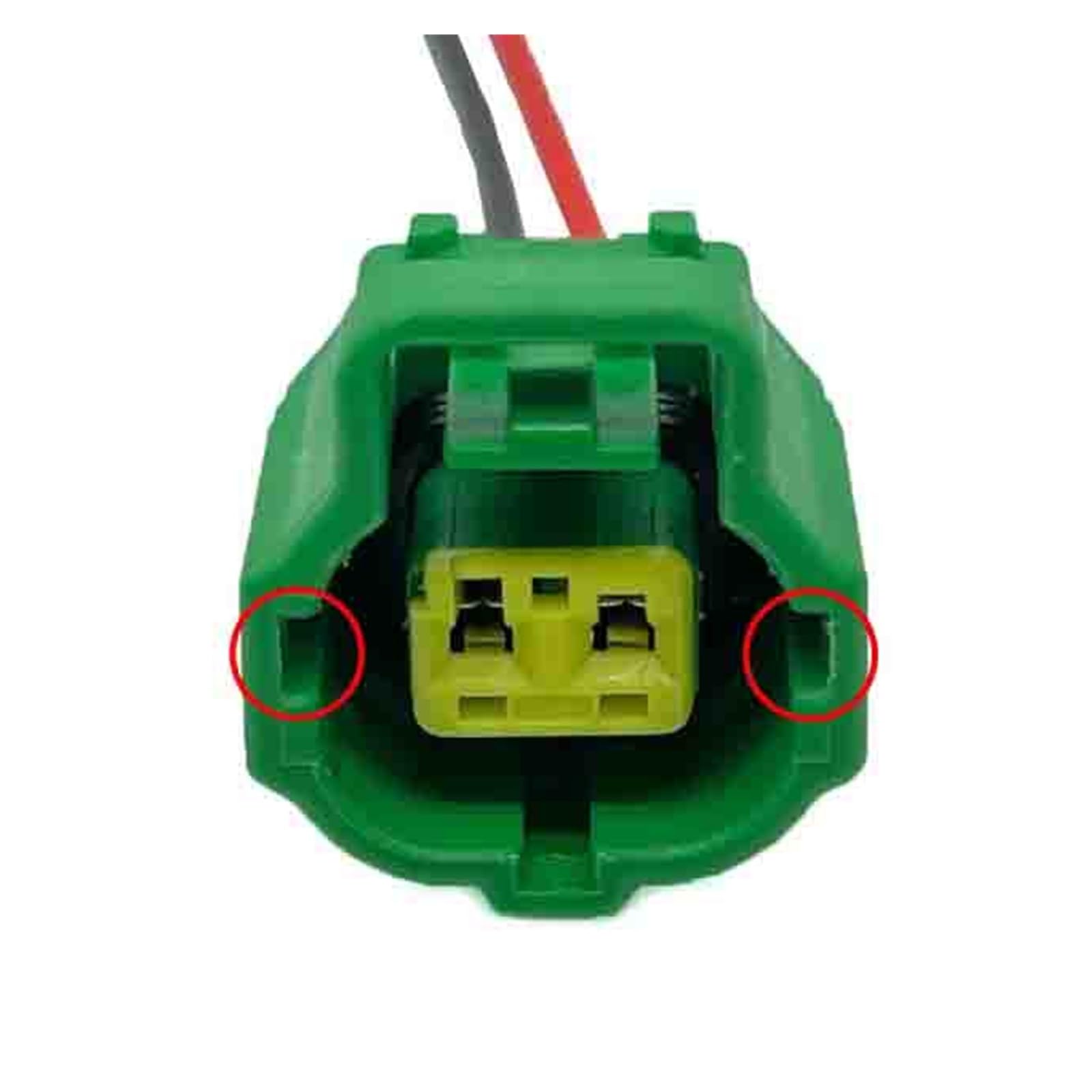 ChunLK 2 Pin Auto Kühlmitteltemperatursensor Stecker Kabelbaum 1JZ-GTE 2JZ-GTE Miata IAC Stecker 178390-1 178390-2 178390-3(2Pin Green,1 Pc) von ChunLK