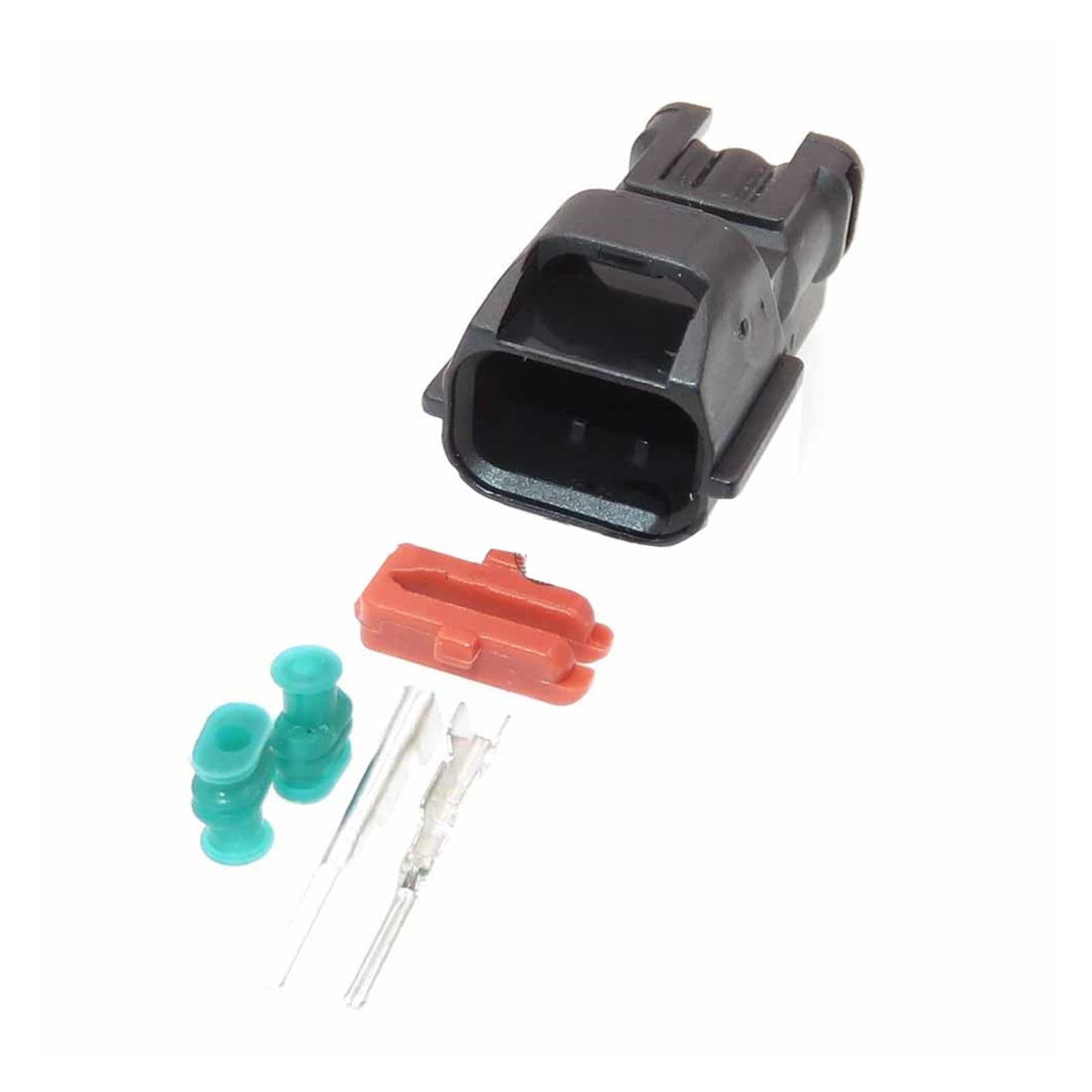 ChunLK 5 Set 3 Loch Auto Nockenwellensensor Kabel Buchse Auto wasserdichte Stecker 7283-8730-30 7182-8730-30 MG611611-5 MG641234-5(Rosso) von ChunLK