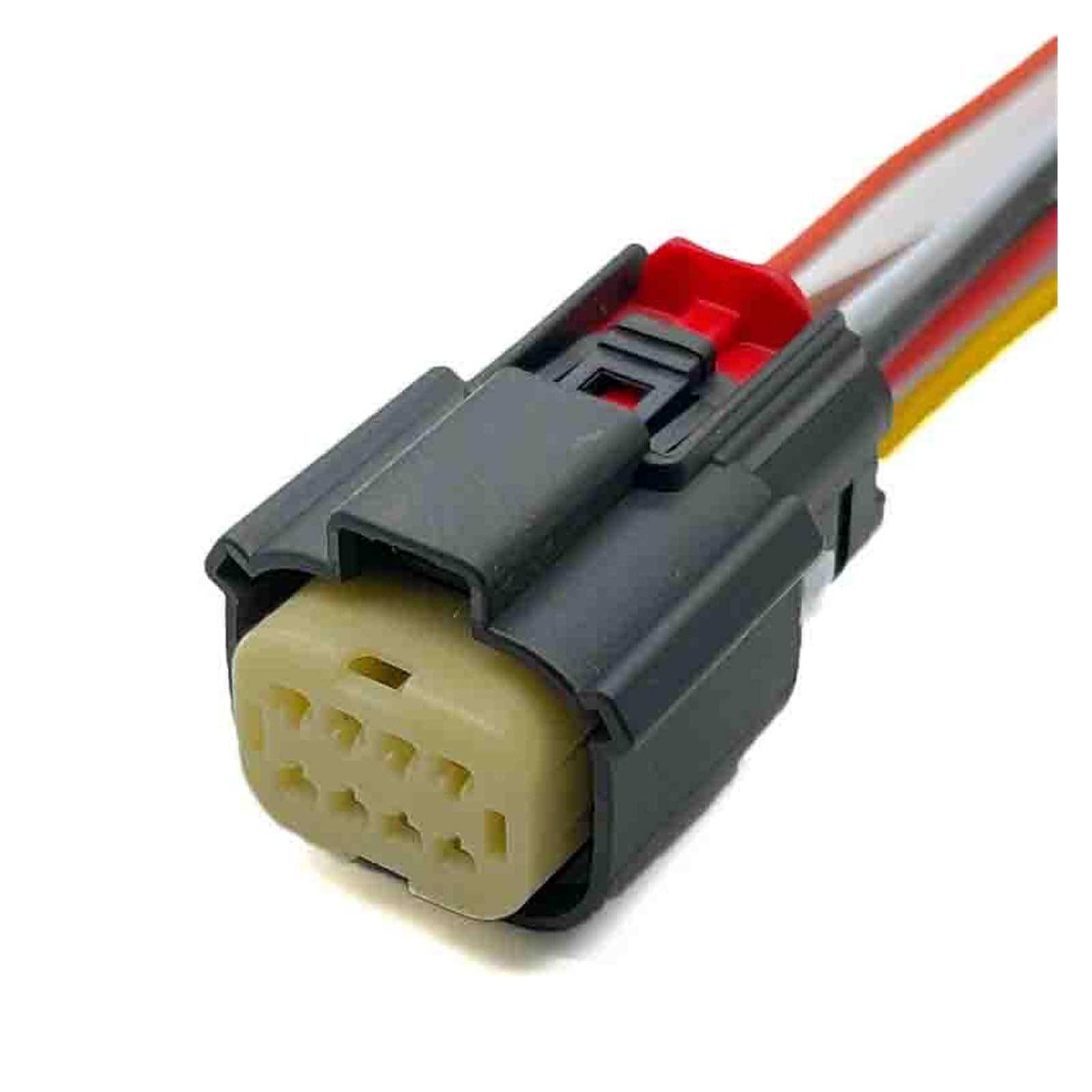 ChunLK 8Pin Auto Elektrische Scheinwerfer Licht Buchse Stecker Kabelbaum Motor Stecker 33472-0801 33482-4801(8P Female,1 Pc) von ChunLK