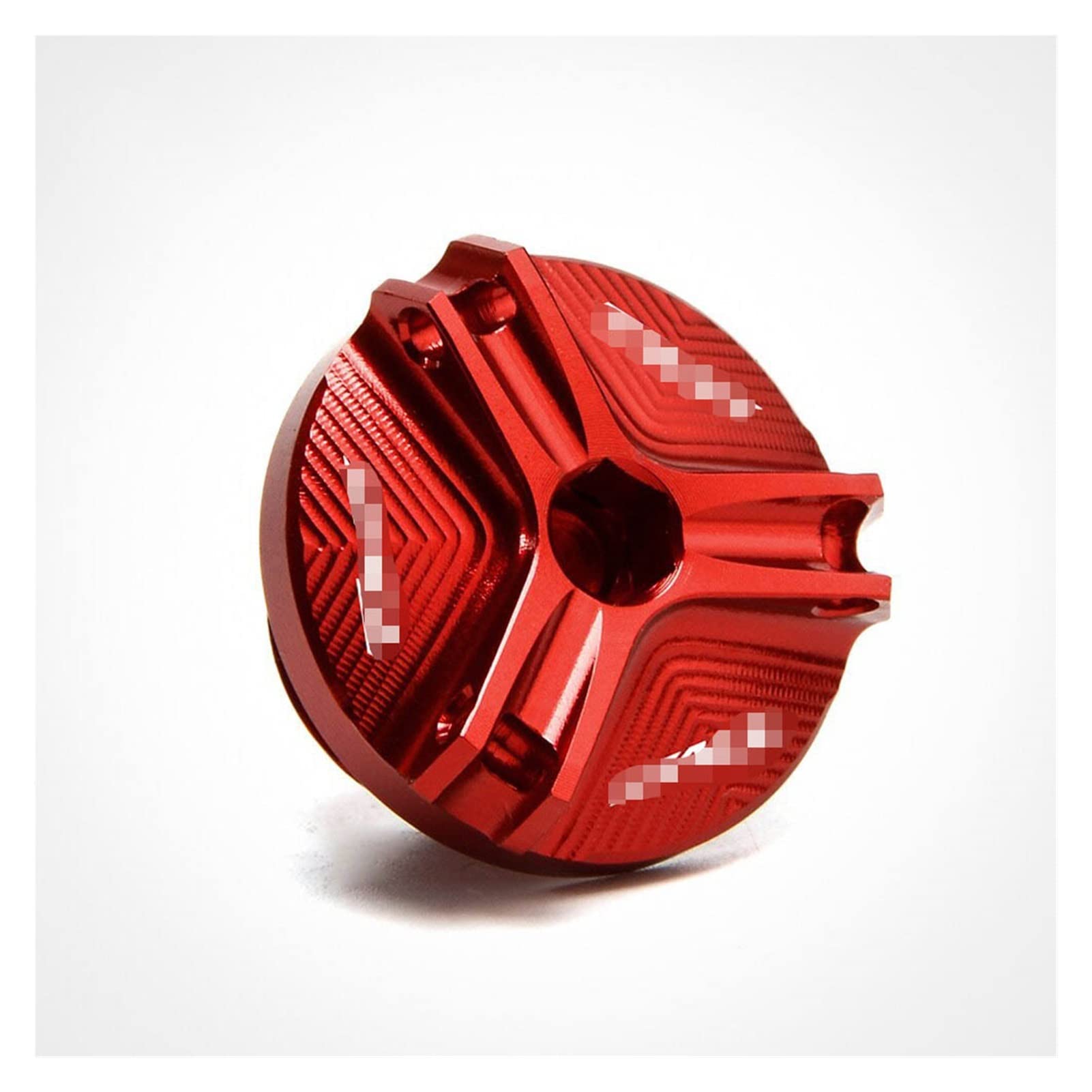 ChunLK Motorrad-Bremsflüssigkeitsdeckel, Hauptbremszylinder-Behälterdeckel, kompatibel mit TMAX 530 500 560 SX DX TECH MAX(Filler cap-Red) von ChunLK