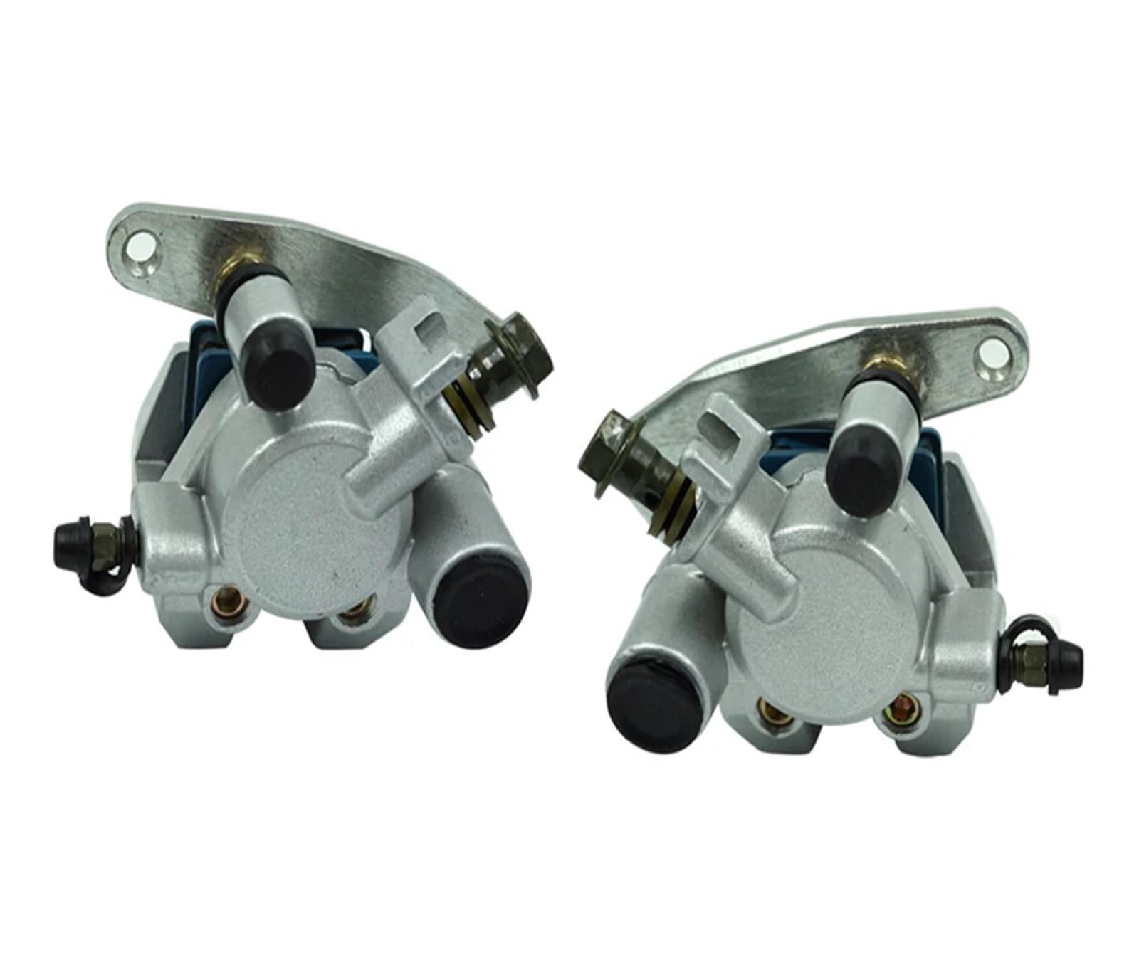 ChunLK Motorrad-Bremssättel, Scheibenbremspumpenadapter, for Kodiak 400 450 1999-2006(Silver Set) von ChunLK