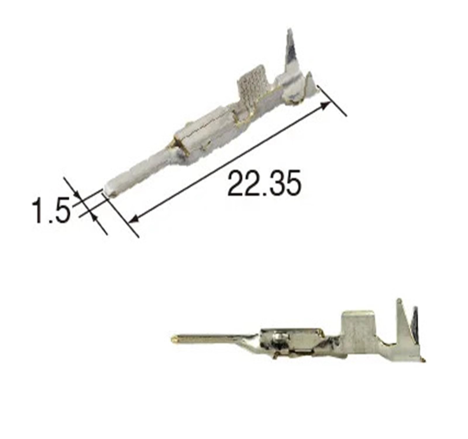 ChunLK Stecker 6181-6783 6189-7409 Ist Geeignet for Auto Scheinwerfer, Tagfahrlicht, Nebel Lichter Stecker(M(T) 20PCS) von ChunLK