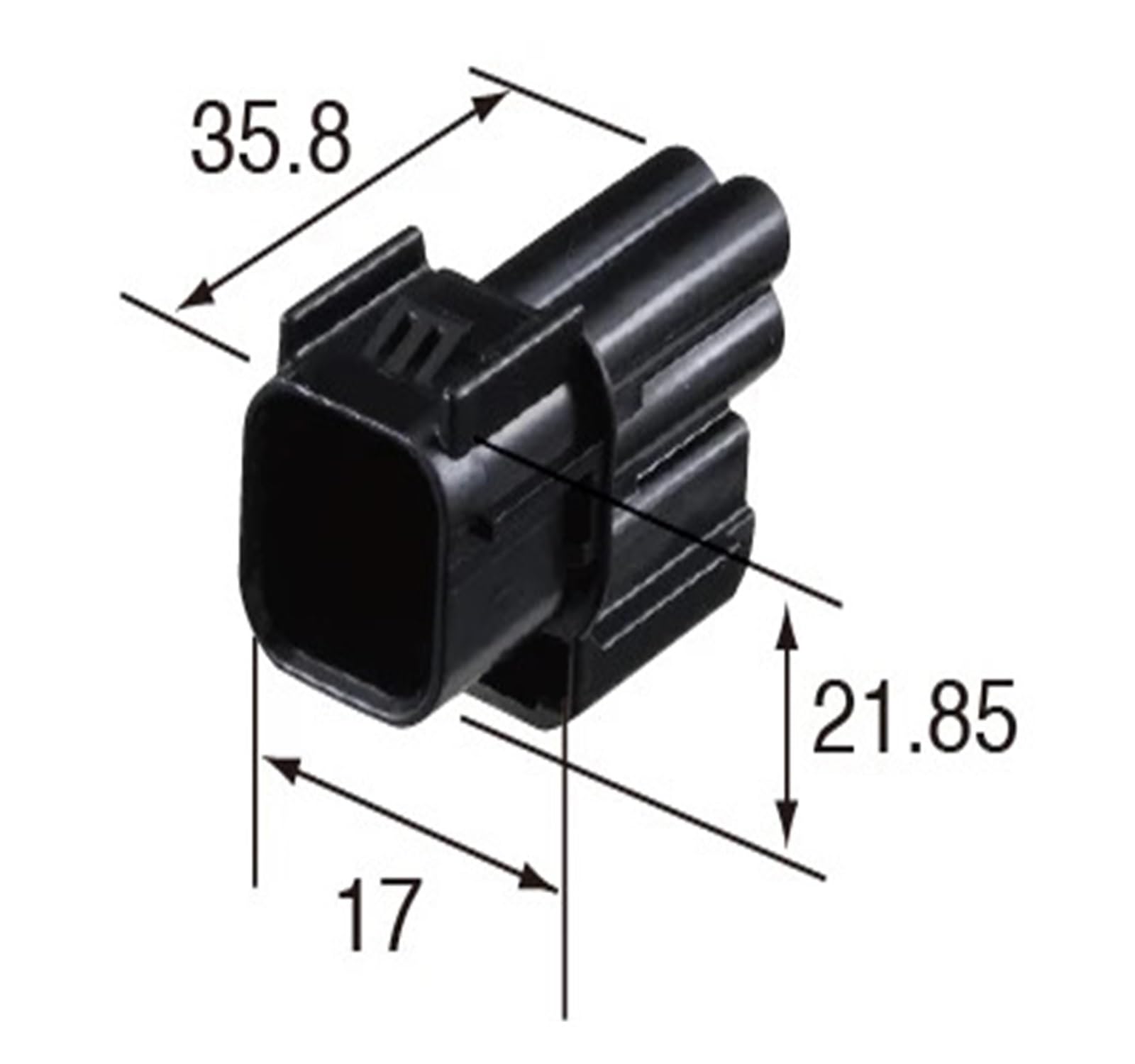 ChunLK Stecker 6181-6783 6189-7409 Ist Geeignet for Auto Scheinwerfer, Tagfahrlicht, Nebel Lichter Stecker(M) von ChunLK