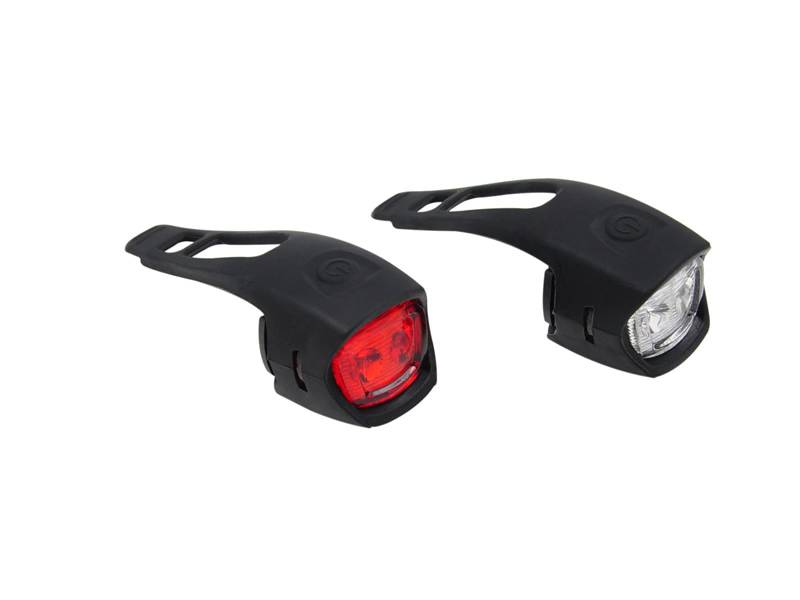 Bonin Lichter-Kit Vorne+Hinten Aus Silikon 2 Led 3F von Boninbike