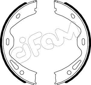 CIFAM 153-512 Bremsbacken und Zubehör von CIFAM