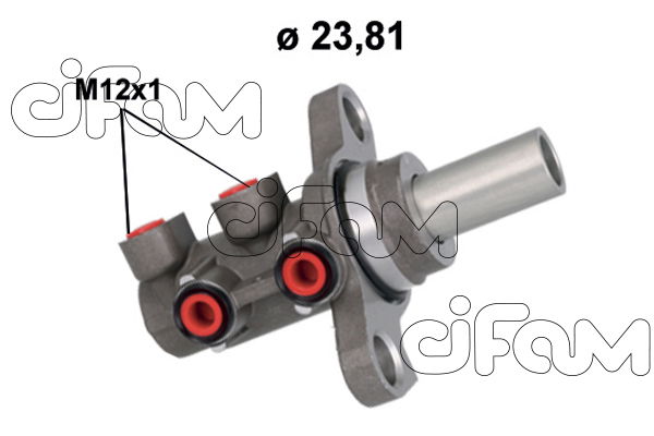 Hauptbremszylinder Cifam 202-1184 von Cifam