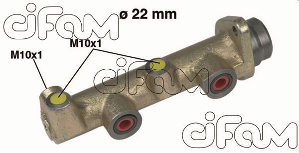 Hauptbremszylinder Cifam 202-134 von Cifam